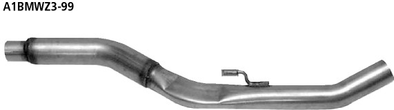 BASTUCK Predný tlmič výfuku – A1BMWZ3-99