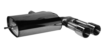 BASTUCK Zadný tlmič výfuku s dvojitou koncovkou 2 × Ø 85 mm výstup uprostred – MI/F56-CS85R