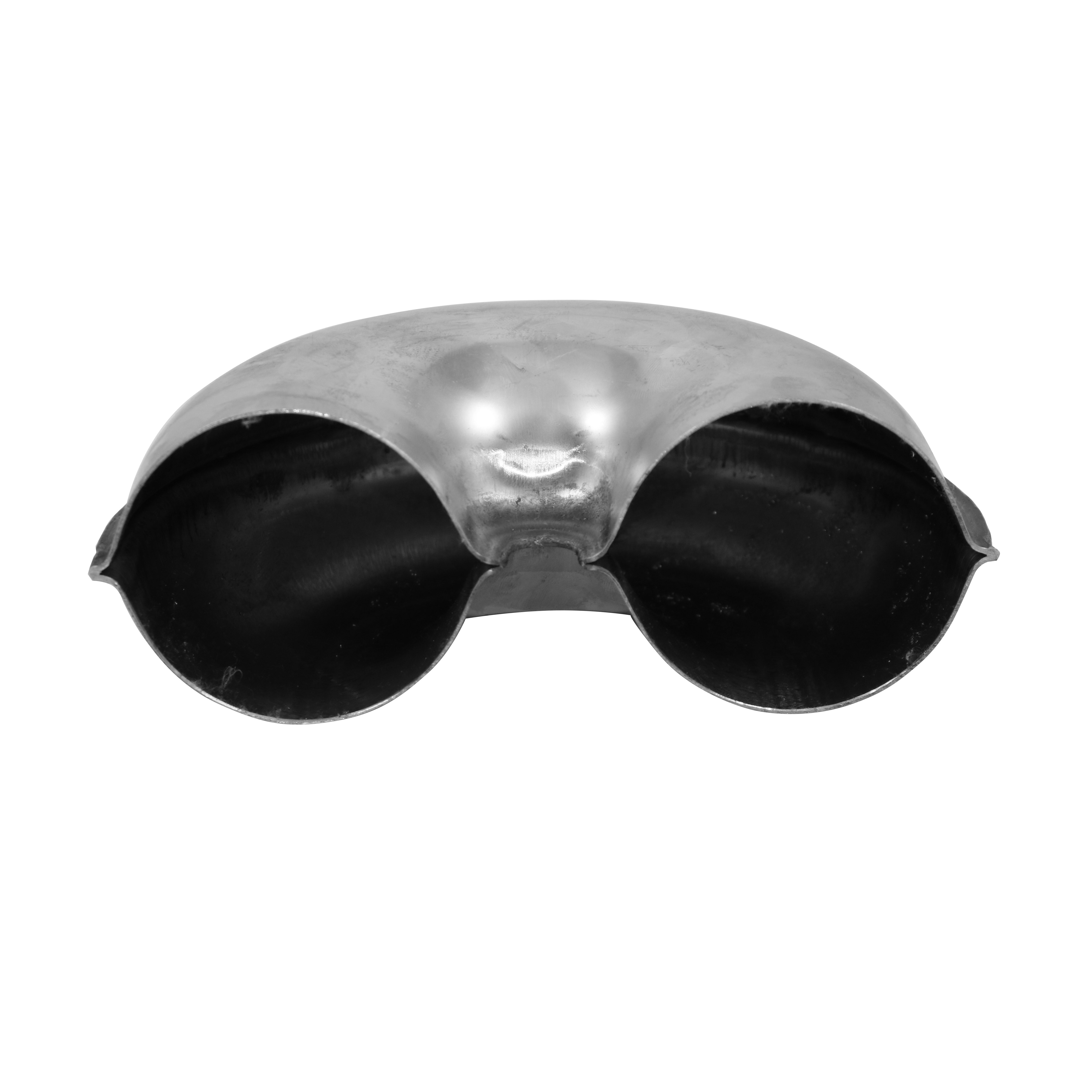 BASTUCK Koleno potrubia 76mm/ -0,66XD vzdialenosť v strede - v strede koleno 111 mm – A76/180B-0,66XD