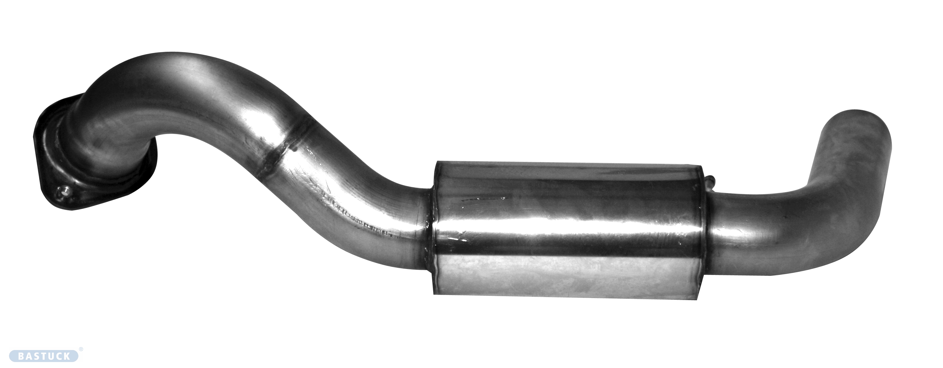 BASTUCK Predný tlmič výfuku Honda Civik FK2 typ R – HOCC/T-1
