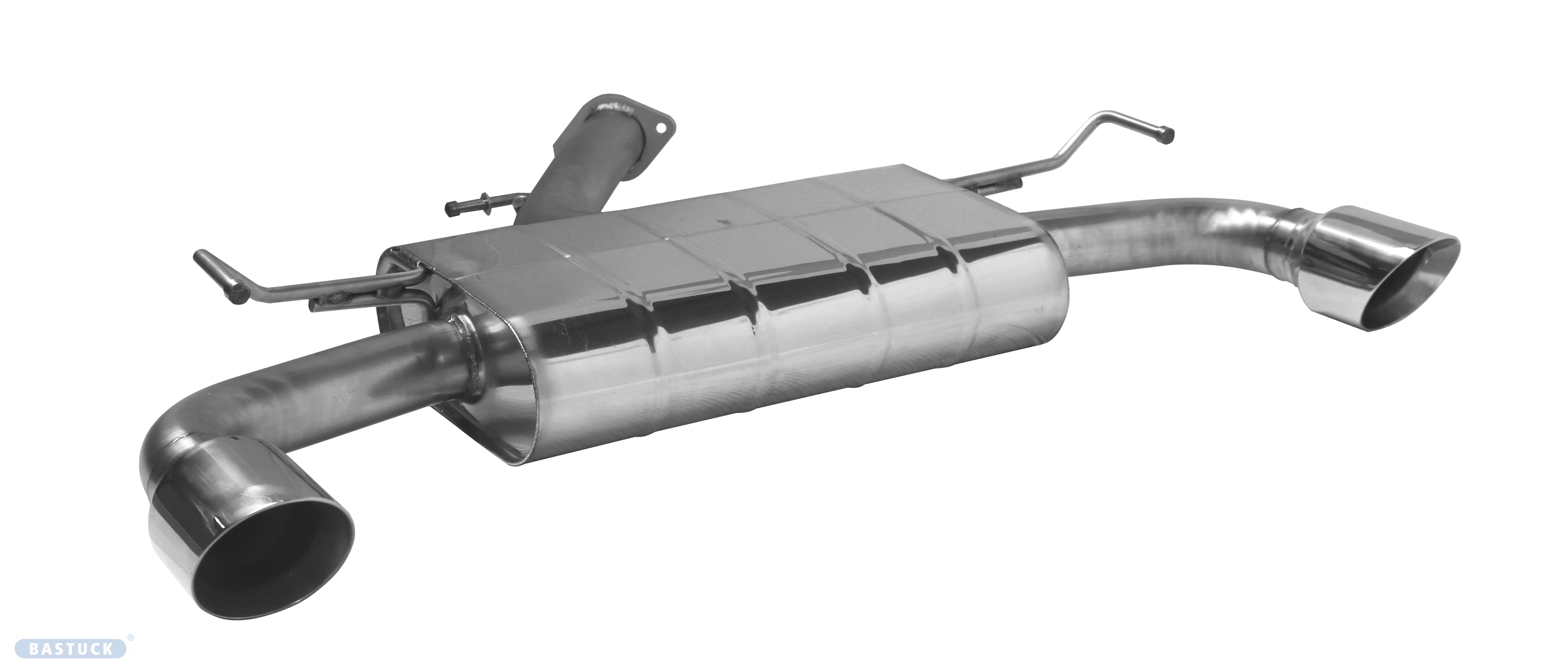 BASTUCK Zadný tlmič výfuku – HYI30/PD-T100RS