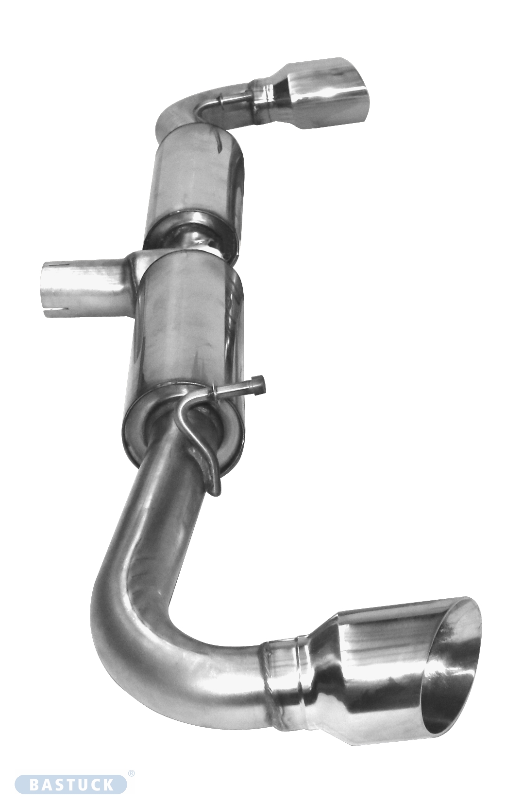 BASTUCK Zadný tlmič výfuku – AR/4C-T100RS
