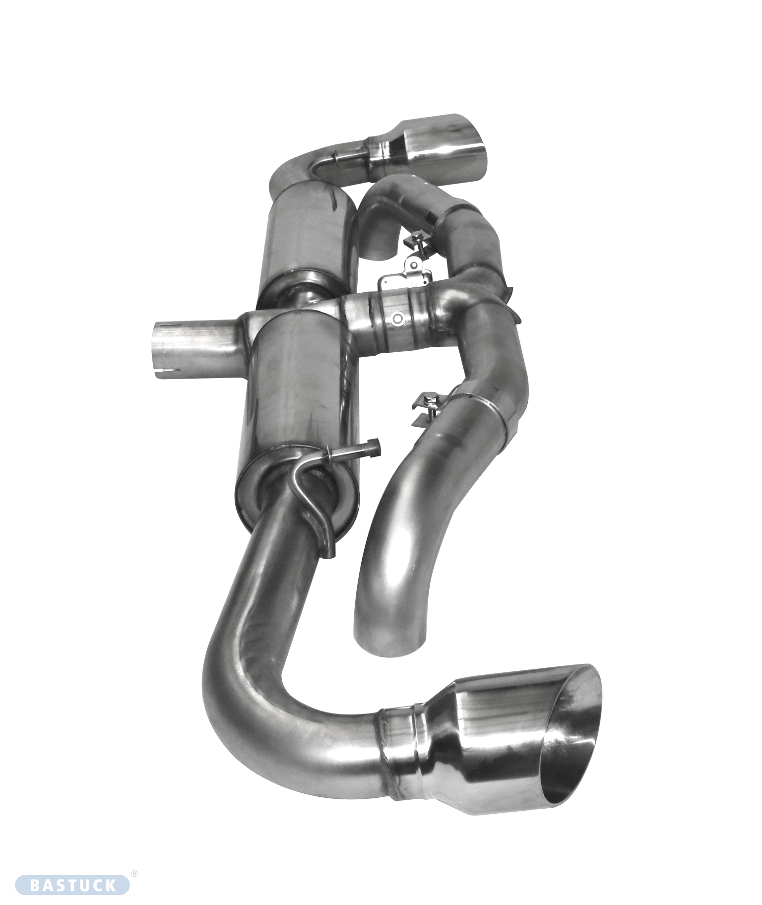 BASTUCK Zadný tlmič výfuku – AR/4C-K/T100RS