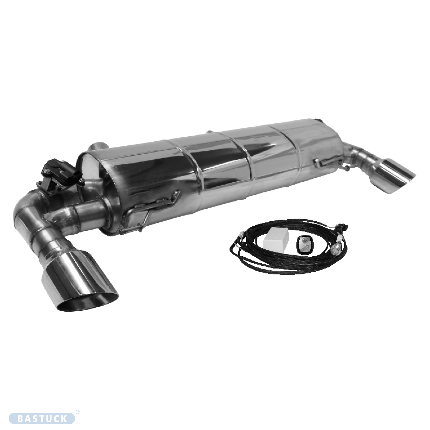 BASTUCK Zadný tlmič výfuku – BMWG20-K/T100RS+S