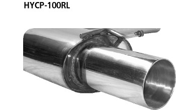 BASTUCK Zadný tlmič výfuku – HYCP-100RL