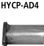 BASTUCK Adaptér kompletná výfuková sústava na sériové vyhotovenie Coupé 4 valce – HYCP-AD4