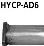BASTUCK Adaptér kompletná výfuková sústava na sériové vyhotovenie Coupé 6 valce – HYCP-AD6