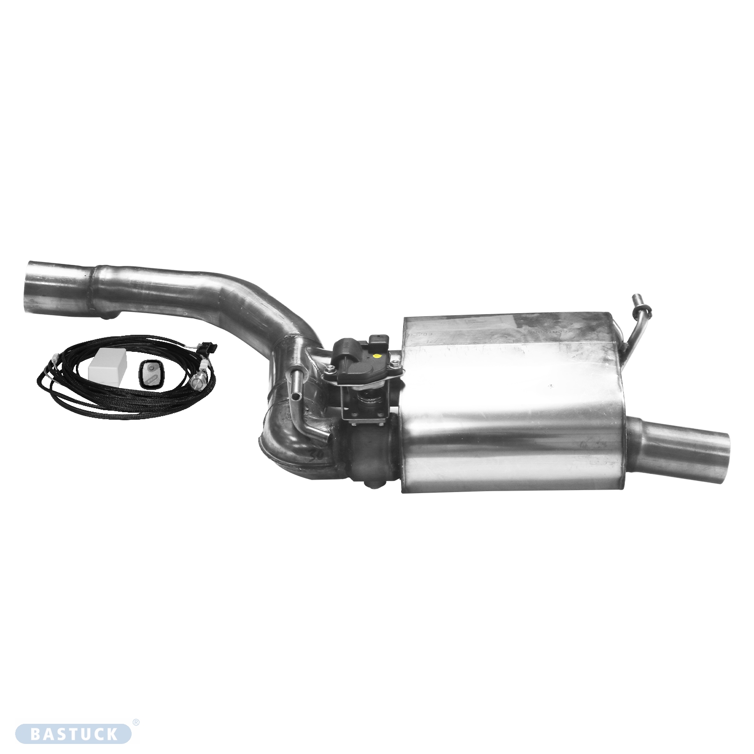BASTUCK Zadný tlmič výfuku – MBSLK/R172-K/T54L