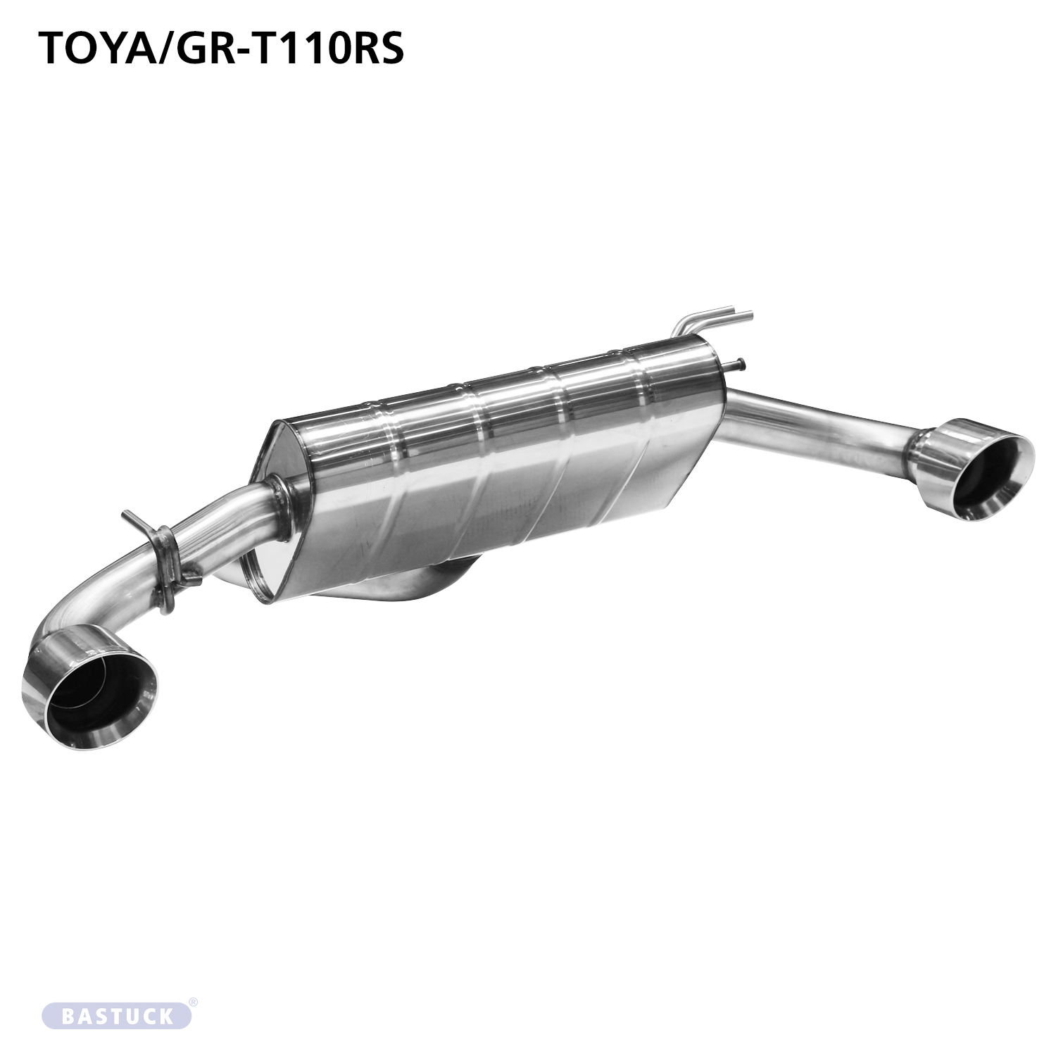 BASTUCK Zadný tlmič výfuku – TOYA/GR-T110RS