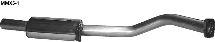 BASTUCK Predný tlmič výfuku Mazda MX5 (NB) – MMX5-1