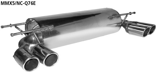 BASTUCK Zadný tlmič výfuku – MMX5/NC-Q76E