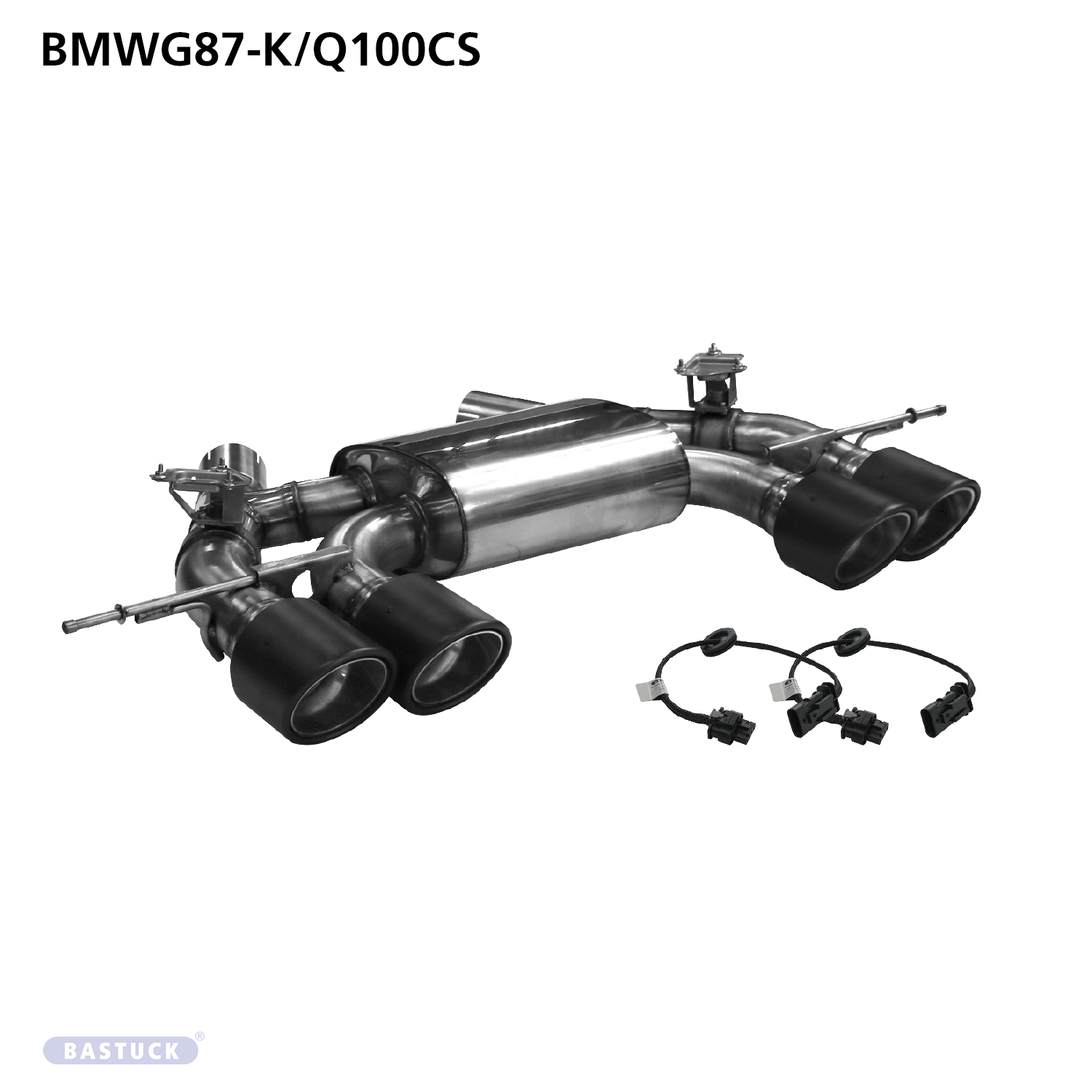 BASTUCK Zadný tlmič výfuku – BMWG87-K/Q110CS