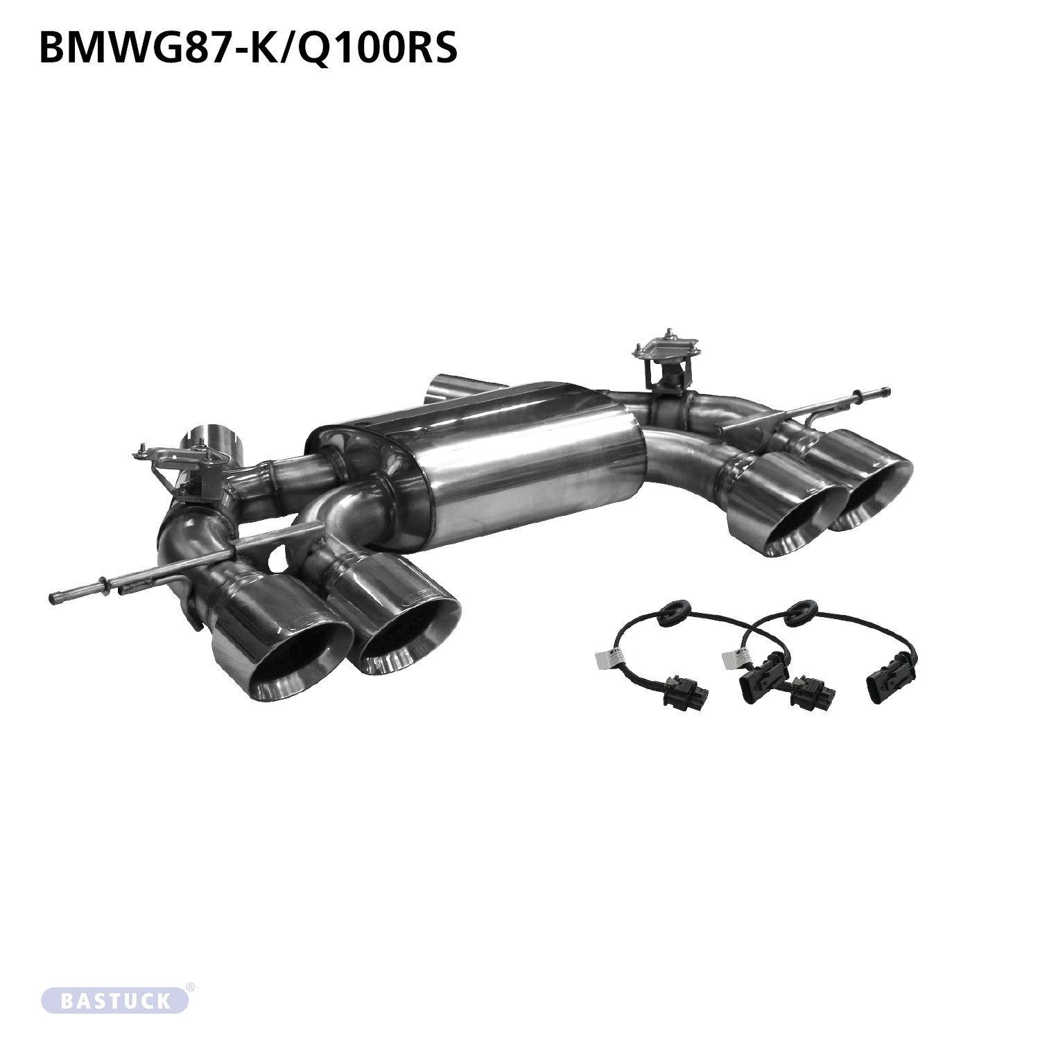 BASTUCK Zadný tlmič výfuku – BMWG87-K/Q110RS