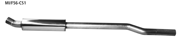 BASTUCK Predný tlmič výfuku – MI/F56-CS1