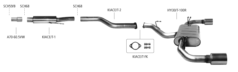 Nákres Hyundai i30 i30 GDH 1.6l Turbo