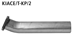 BASTUCK Náhradné výfukové potrubie – KIACE/T-KP/2