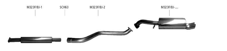 Nákres Mazda 323 323 F/Typ BJ