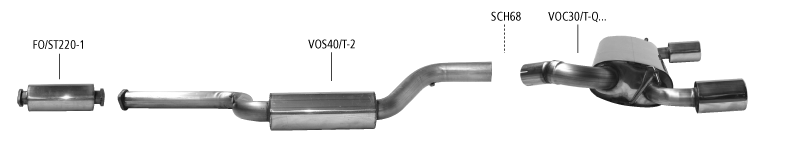 Nákres Volvo C30 C30 5 valce vrátane Turbo