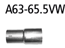BASTUCK Adaptér Ø 65.5 mm – A63-65.5VW
