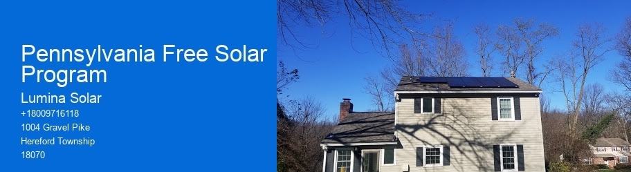 Pennsylvania Free Solar Program