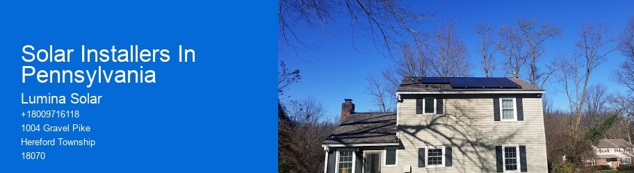 Solar Installers In Pennsylvania