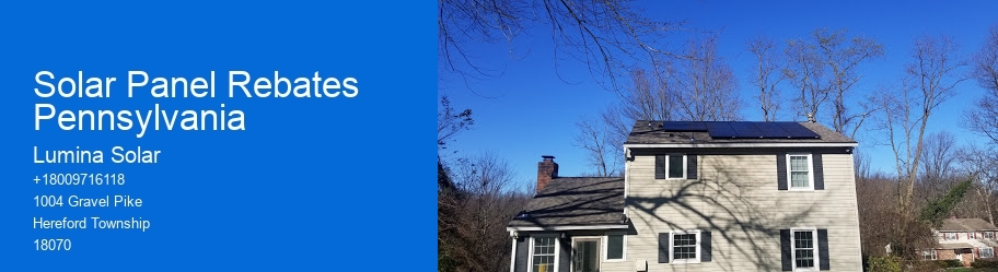 Solar Panel Rebates Pennsylvania