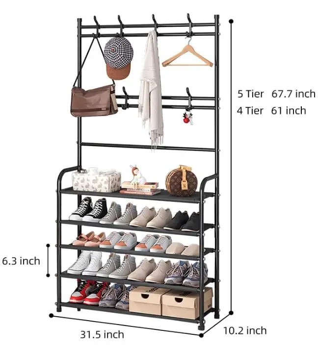 Coat & Shoe shelf