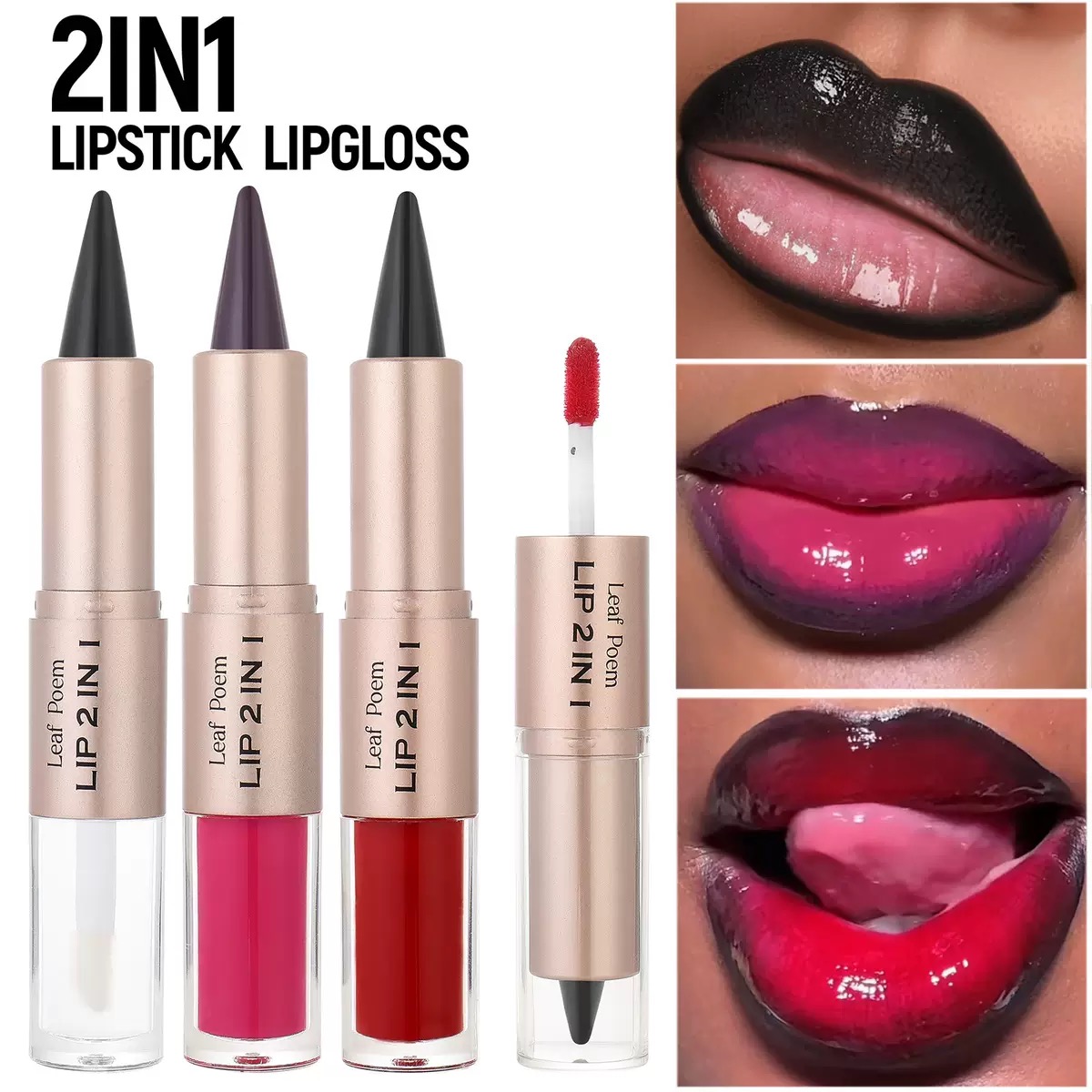 2in1 Lipstick Lipgloss
