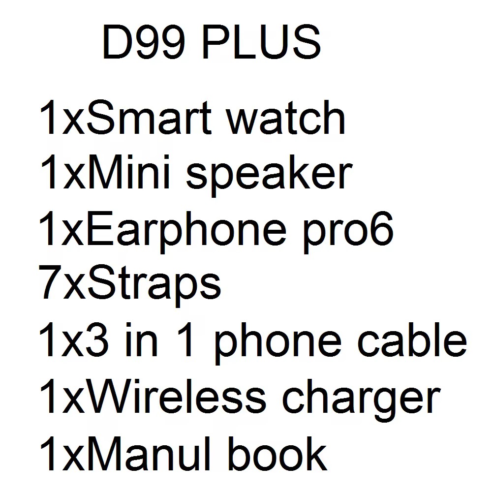 D99 Plus watch