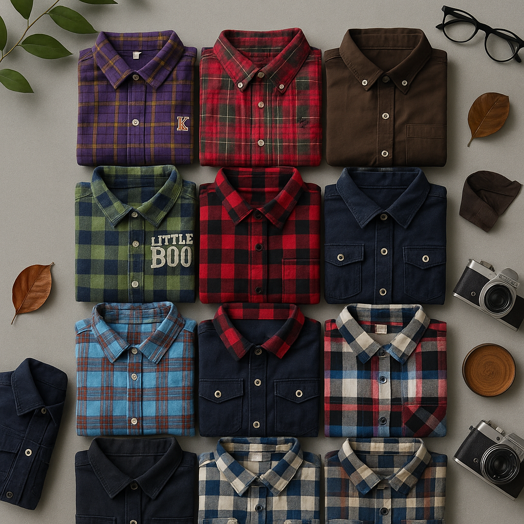 Check and Deam Thrift Shirt