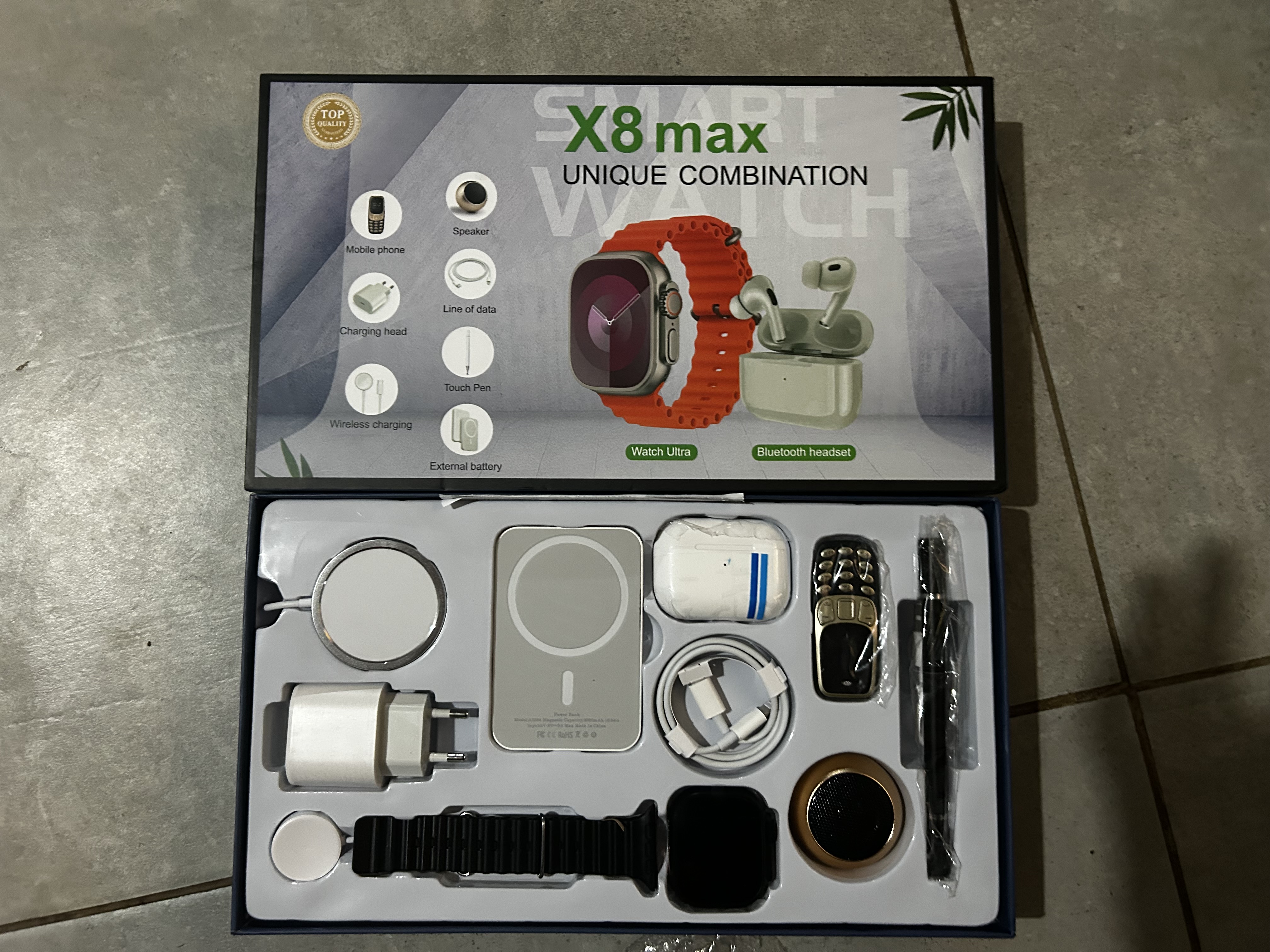X8 max watch