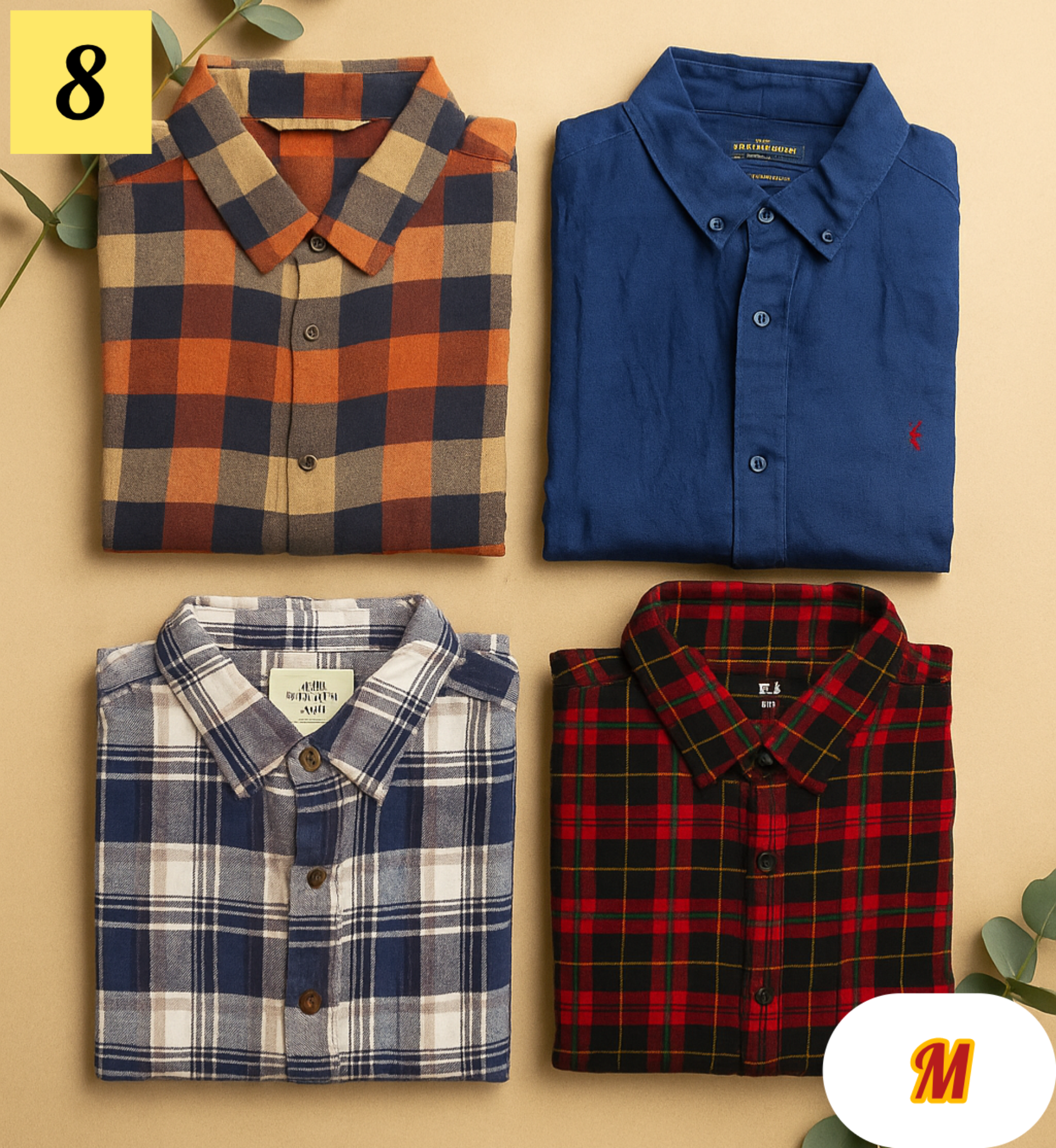 Check and Deam Thrift Shirt