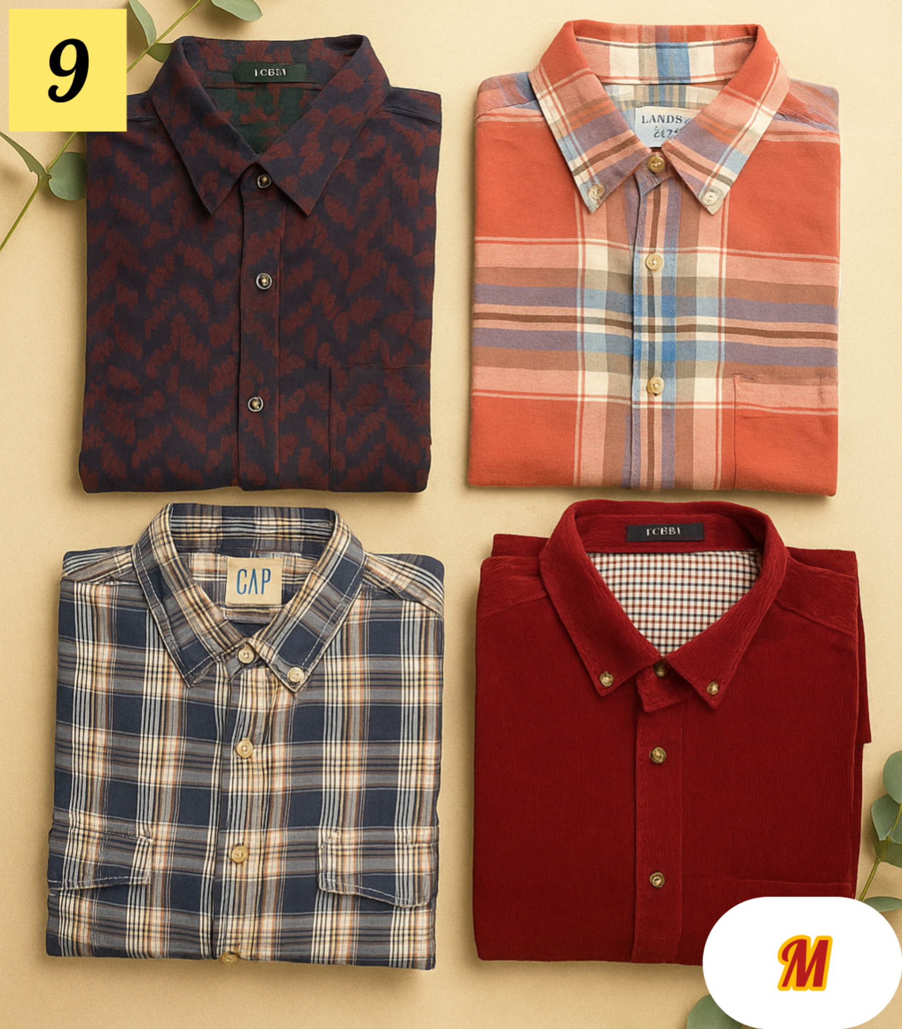 Check and Deam Thrift Shirt