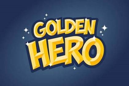 Golden Hero Slot Studio Logo