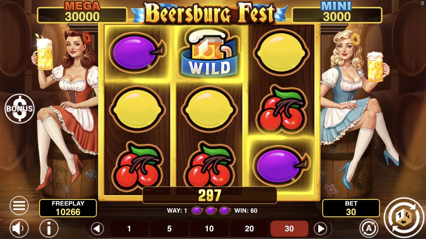 Beersburg Fest Hold And Win: image of winning