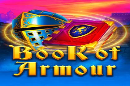 Book of Armour Online Slot Logo