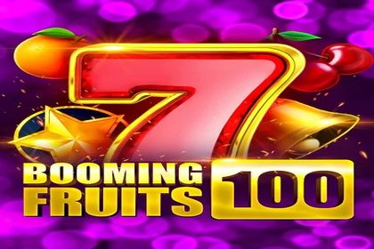 Booming Fruits 100 Online Slot Logo