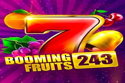 Booming Fruits 243 Online Slot Logo