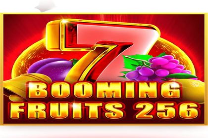 Booming Fruits 256 Online Slot Logo