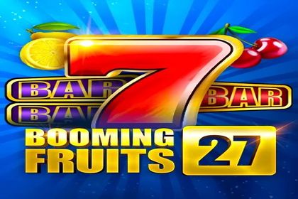 Booming Fruits 27 Online Slot Logo