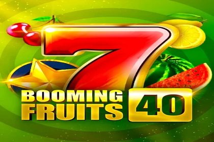 Booming Fruits 40 Online Slot Logo