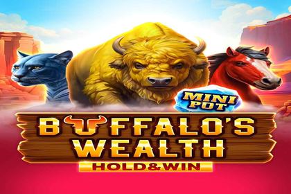 Buffalo’s Wealth Hold And Win Online Slot Logo