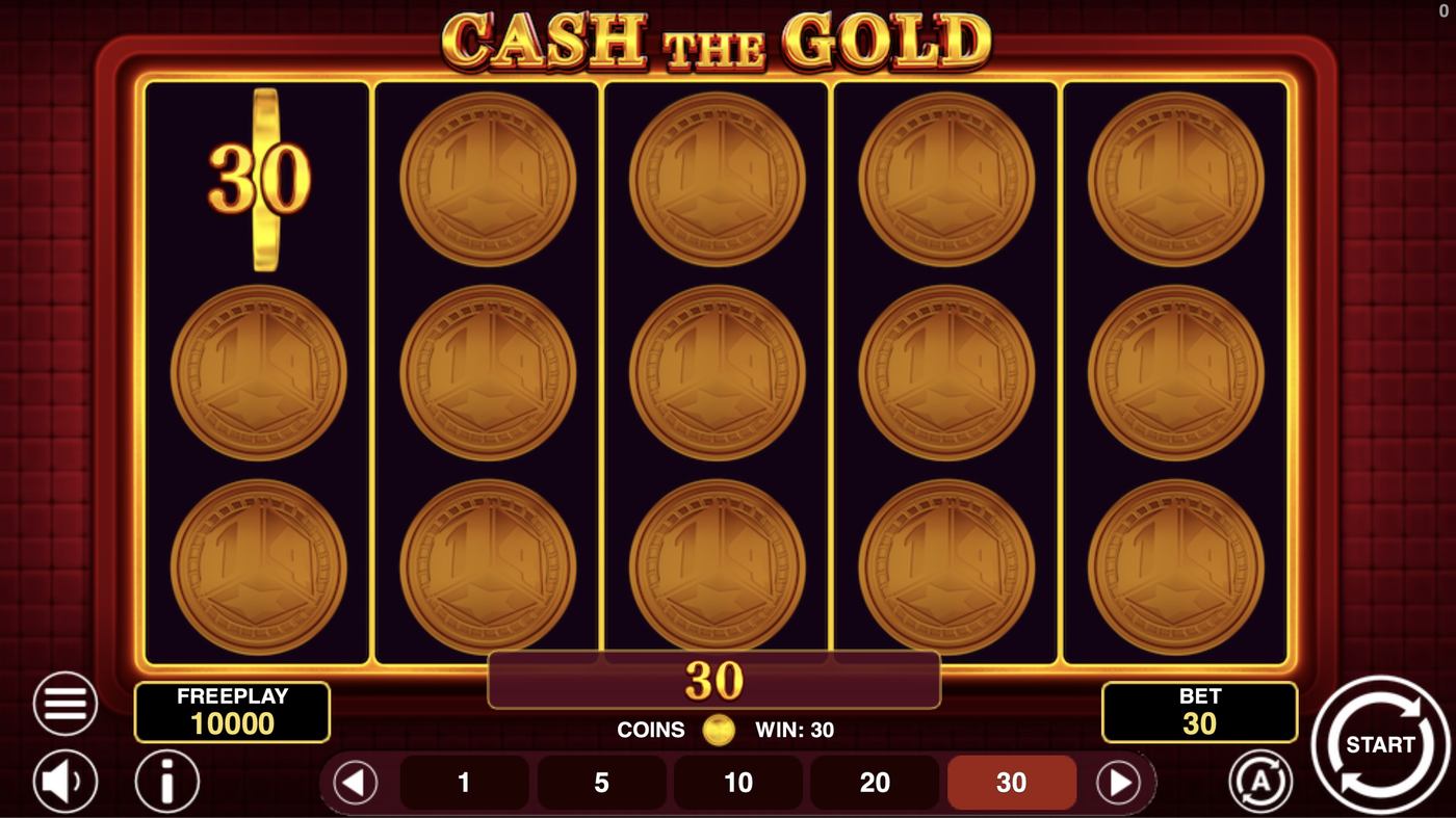 Cash The Gold: image of winning