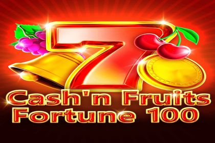 Cash'n Fruits Fortune 100 Online Slot Logo