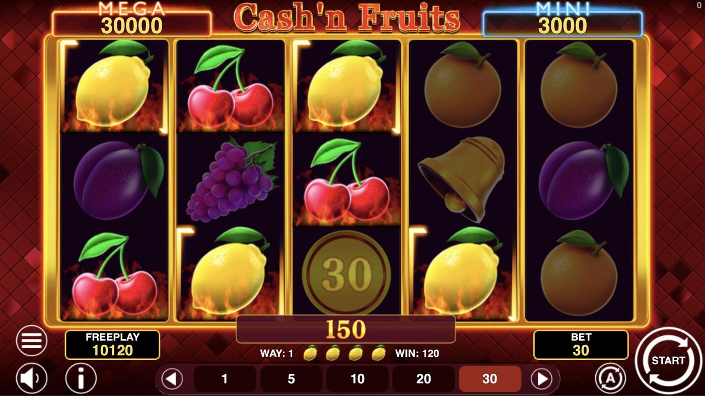 Cash'n Fruits Hold And Win: image of winning