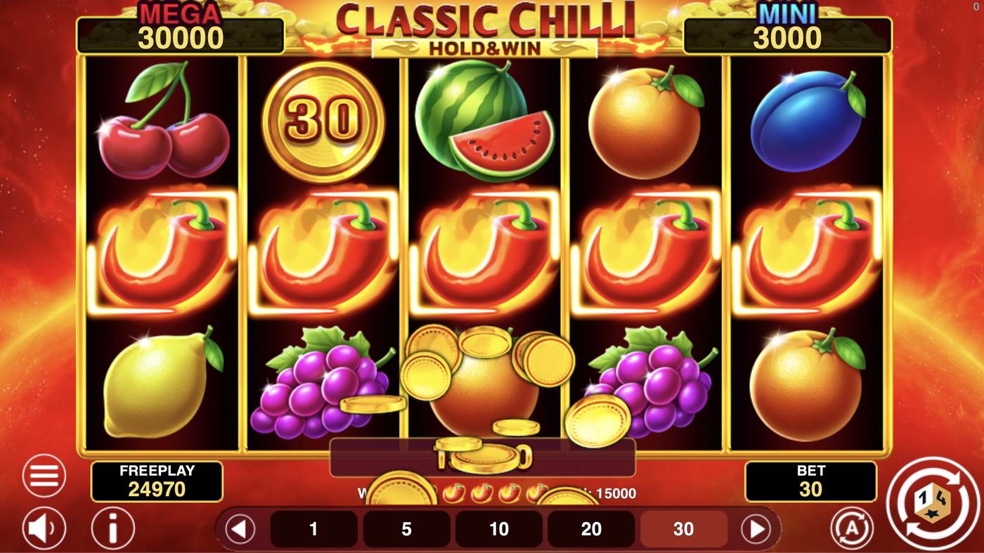 Classic Chilli Hold And Win: image of winning