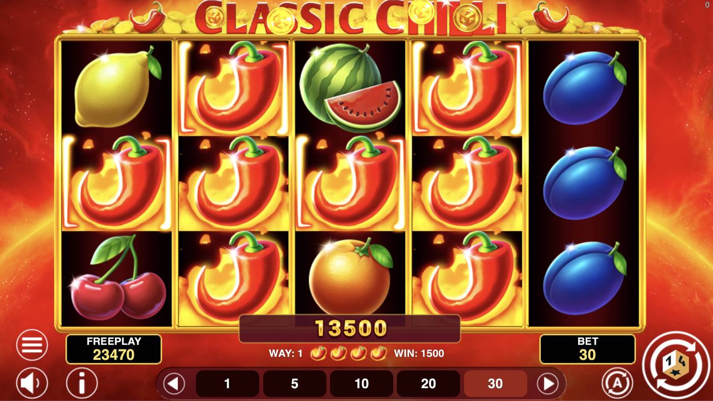 Classic Chilli: image of winning