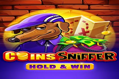 Coins Sniffer Hold And Win Online Slot Logo