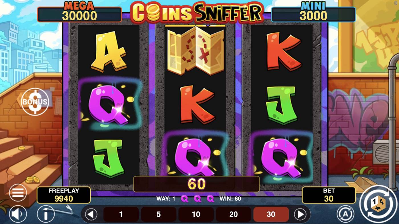 Coins Sniffer Hold And Win: image of winning
