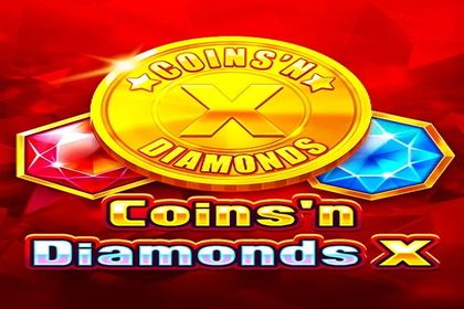 Coins'n Diamonds X Online Slot Logo